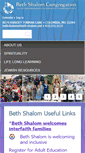 Mobile Screenshot of beth-shalom.net